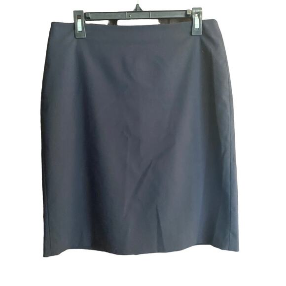 The Outfitters by Lands' End Size 10 Black Pencil Skirt - Picture 1 of 6